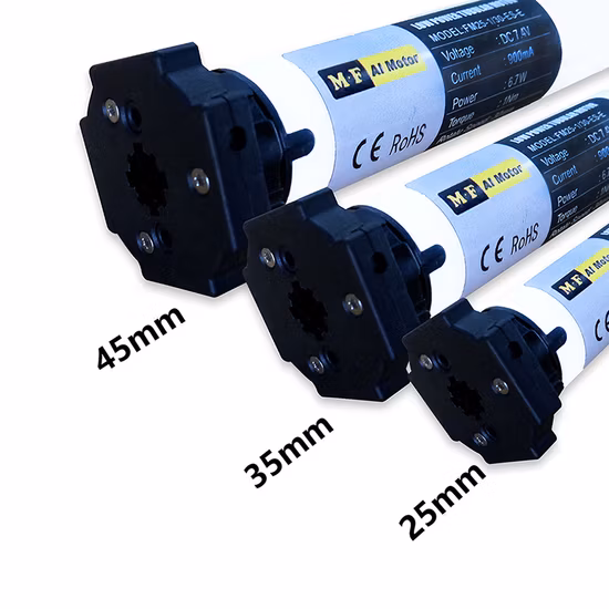 Remote Control Electric Motorized Window Tubular Rolling Roller Shutter Curtain Blind Motor